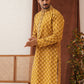 Embroidered Kurtas For Men ( KO 5127Mustard )
