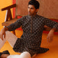 Embroidered Kurtas For Men ( KO 5127Navy )