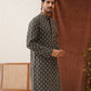 Embroidered Kurtas For Men ( KO 5127Olive )