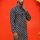 Embroidered Kurtas  For Men ( KO 5127 Peacock )