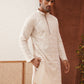 Sequins & Embroidered Kurtas For Men ( KO 5128Beige )