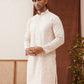 Sequins & Embroidered Kurtas For Men ( KO 5128Beige )