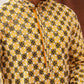Viscose Embroidered Kurtas For Men ( KO 5129Lemon )