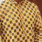 Viscose Embroidered Kurtas For Men ( KO 5129Lemon )