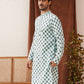 Viscose Embroidered Kurtas For Men ( KO 5129Sky )
