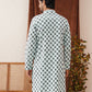 Viscose Embroidered Kurtas For Men ( KO 5129Sky )