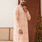 Embroidered Staight Kurtas For Men ( KO 5130Peach )