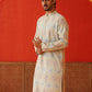Embroidered Staight Kurtas For Men ( KO 5130Sky )