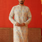 Embroidered Staight Kurtas For Men ( KO 5130Sky )