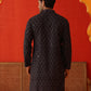 Embroidered Viscose Kurtas For Men ( KO 5132Grey )