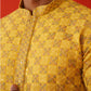 Embroidered Staight Kurtas For Men ( KO 5135Mustard )