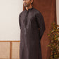 Men's Embroidered & Sequence Kurtas ( KO 5136Coffee )