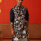 Embroidered Straight Kurtas. ( KO 5137Black )