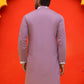 Embroidered Straight Kurtas ( KO 5137 Magenta )