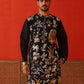 Floral Embroidered and Sequins Kurtas ( KO 5138Black )