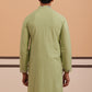 Floral Embroidered and Sequins Kurta ( KO 5140 Pista ) [FF] [D-5-6 & C5-6]