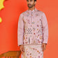 Floral Embroidered and Sequins Kurtas ( KO 5140 Purple )