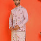 Floral Embroidered and Sequins Kurtas ( KO 5140 Purple )
