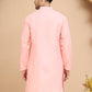Solid Cotton Kurtas for Men ( KO 5144 Light-Pink )
