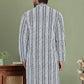 Embroidered and Mirror Work Kurtas. ( ko 5146Navy )