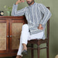 Embroidered and Mirror Work Kurtas. ( ko 5146Peacock )