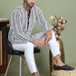 Embroidered and Mirror Work Kurtas. ( ko 5146Purple )