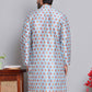 Digital Printed Straight Kurtas ( KO 5148Blue )
