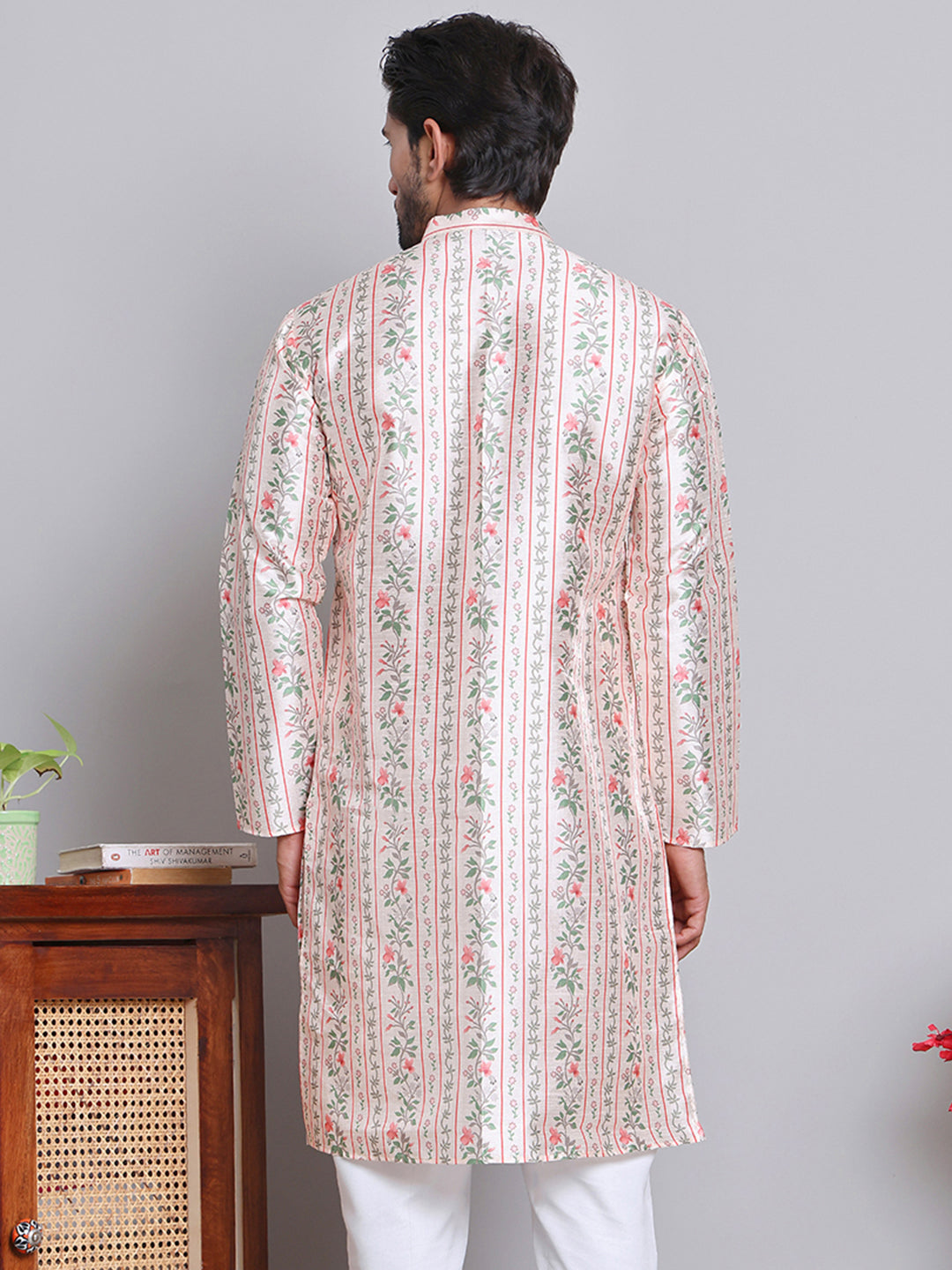 Digital Printed Straight Kurtas ( KO 5148Golden )