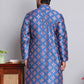 Digital Printed Straight Kurtas ( KO 5148Peacock )