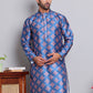 Digital Printed Straight Kurtas ( KO 5148Peacock )