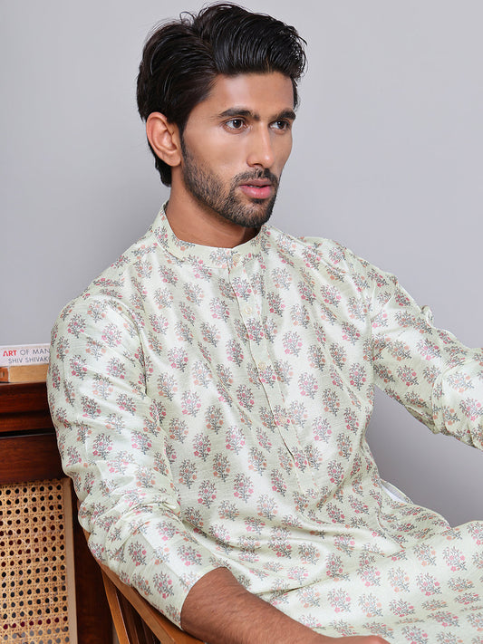 Digital Printed Straight Kurtas ( KO 5148Pista )
