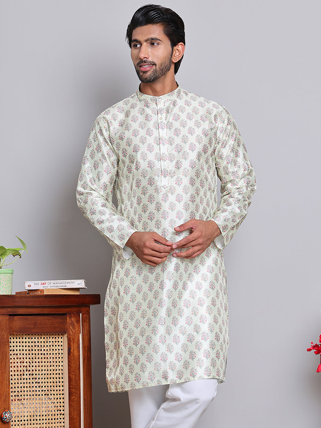 Digital Printed Straight Kurtas ( KO 5148Pista )