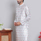 Digital Printed Straight Kurtas ( KO 5148White )