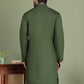 Embroidered Straight Kurtas. ( ko 5150Olive )