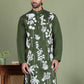 Embroidered Straight Kurtas. ( ko 5150Olive )