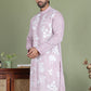 Embroidered Straight Kurtas. ( ko 5150Purple )