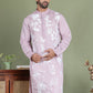 Embroidered Straight Kurtas. ( ko 5150Purple )