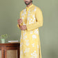 Embroidered Straight Kurtas. ( ko 5150Yellow )