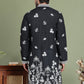 Floral Embroidered and Sequins Kurtas ( ko 5151Black )