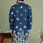 Floral Embroidered and Sequins Kurtas ( ko 5151Peacock )
