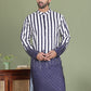 Striped Kurtas For Men ( ko 5152Charcoal )