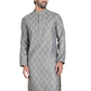 Grey Woven Design Straight Kurtas ( ko 5153Grey )
