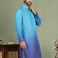 Sequins and Ombre Design Kurtas For Men ( ko 5154Blue )