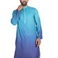 Sequins and Ombre Design Kurtas For Men ( ko 5154Blue )