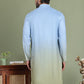 Sequins and Ombre Design Kurtas For Men ( ko 5154Firozi )