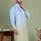 Sequins and Ombre Design Kurtas For Men ( ko 5154Firozi )