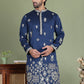 Floral Embroidered and Sequins Kurtas ( ko 5155Navy )