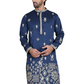 Floral Embroidered and Sequins Kurtas ( ko 5155Navy )