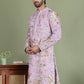 Floral Embroidered Straight Kurtas ( ko 5156Purple )