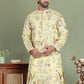 Floral Embroidered Straight Kurtas ( ko 5156Yellow )